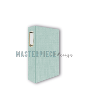 Masterpiece Design Memory Planner 4x8 Inch Album Turquoise (MP202035)