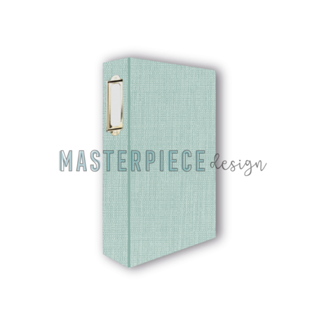 Masterpiece Design Memory Planner 4x8 Inch Album Turquoise (MP202035)