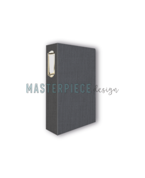 Masterpiece Design Memory Planner 4x8 Inch Album Dark Grey (MP202036) Masterpiece Design Memory Planner 4x8 Inch Album Dark Grey (MP202036)