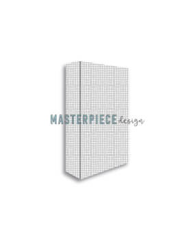Masterpiece Design Memory Planner 4x8 Inch Album Wonky Grid (MP202102)