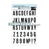 Masterpiece Design Capital Charm 6x8 Inch Clear Stamp Set (MP202136)