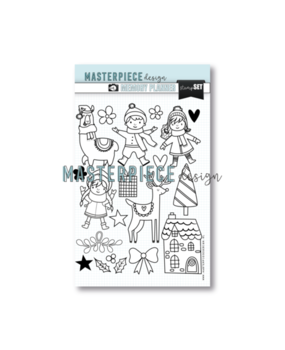 Masterpiece Design Merry Memories 6x8 Inch Clear Stamp Set (MP202158) Masterpiece Design Merry Memories 6x8 Inch Clear Stamp Set (MP202158)