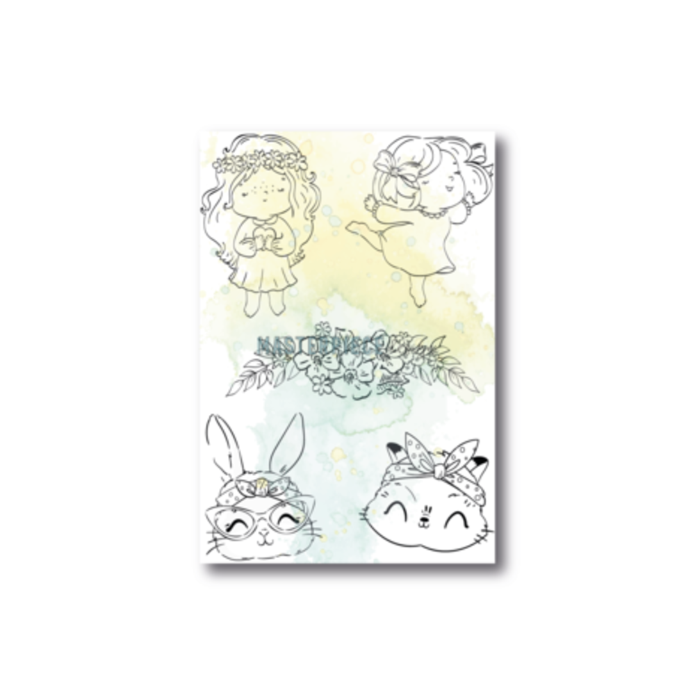 Masterpiece Design Cute Elements 4x6 Inch Clear Stamp Set (MP202115) Masterpiece Design Cute Elements 4x6 Inch Clear Stamp Set (MP202115)