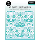 Studio Light Essentials Flower Pattern 3D Embossing Folder (SL-ES-EMB17)
