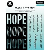 Studio Light Essentials Hope Sentiments Mask & Stamp (SL-ES-MST05)*