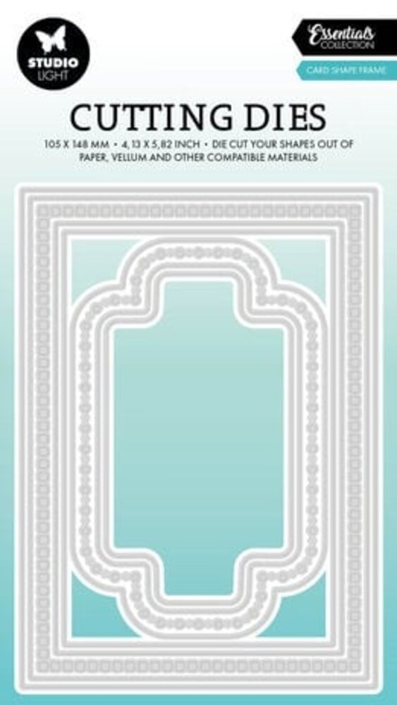 Studio Light Essentials Snijmal Card Shape Frame (SL-ES-CD756) Studio Light Essentials Snijmal Card Shape Frame (SL-ES-CD756)