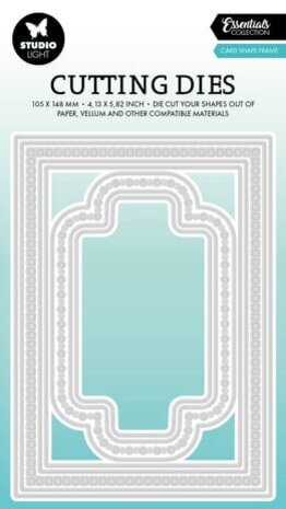 Studio Light Essentials Snijmal Card Shape Frame (SL-ES-CD756) Studio Light Essentials Snijmal Card Shape Frame (SL-ES-CD756)
