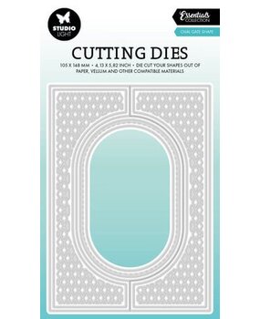 Studio Light Essentials Snijmal Oval Gate Shape (SL-ES-CD757) Studio Light Essentials Snijmal Oval Gate Shape (SL-ES-CD757)