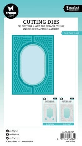 Studio Light Essentials Snijmal Oval Gate Shape (SL-ES-CD757) Studio Light Essentials Snijmal Oval Gate Shape (SL-ES-CD757)