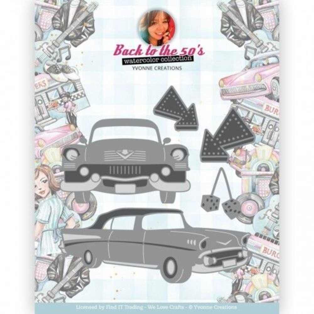 Yvonne Creations Back to the Fifties Fifties Cars Die (YCD10338