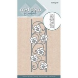 Card Deco Snijmal Pansies Border (CDECD0138)*