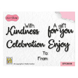 Nellie Snellen Clear Stamp With Love (DTCS038)*