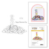 Spellbinders House-Mouse Designs Candy Hearts Cling Rubber Stamp (RSC-022)