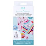 We R Memory Keepers Button Press Puffy Sticker and Shaker Shape Kit (60000442)