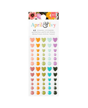 American Crafts April and Ivy Enamel Stickers (34025580) American Crafts April and Ivy Enamel Stickers (34025580)
