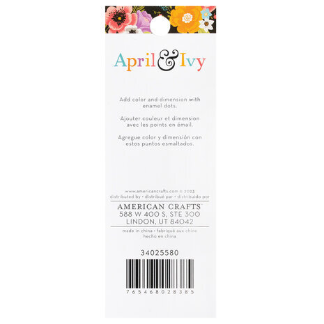 American Crafts April and Ivy Enamel Stickers (34025580)