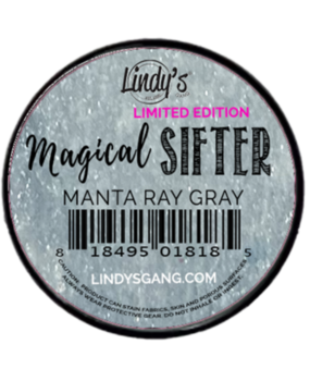 Lindy's Stamp Gang Manta Ray Gray Magical Sifters (mag-sift-10) Lindy's Stamp Gang Manta Ray Gray Magical Sifters (mag-sift-10)
