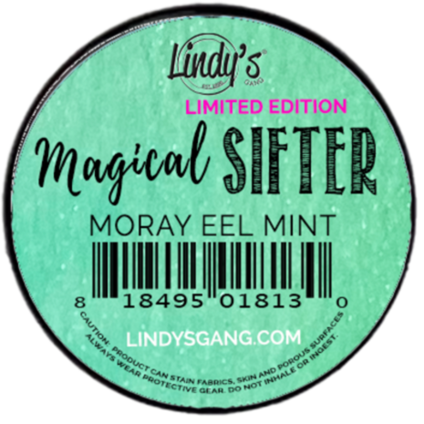 Lindy's Stamp Gang Moray Eel Mint Magical Sifters (mag-sift-05)