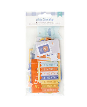 American Crafts Hello Little Boy Ephemera Journaling (34030022)
