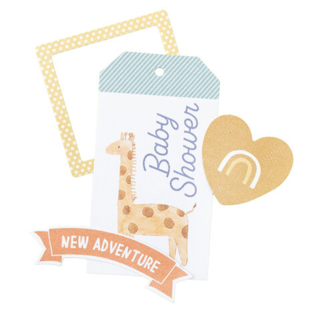 American Crafts Hello Little Boy Ephemera Journaling (34030022)