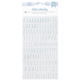 American Crafts Hello Little Boy Puffy Stickers Alpha (34030015)