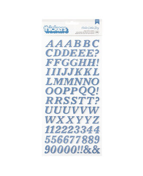 American Crafts Hello Little Boy Thickers Alpha (34030017) American Crafts Hello Little Boy Thickers Alpha (34030017)