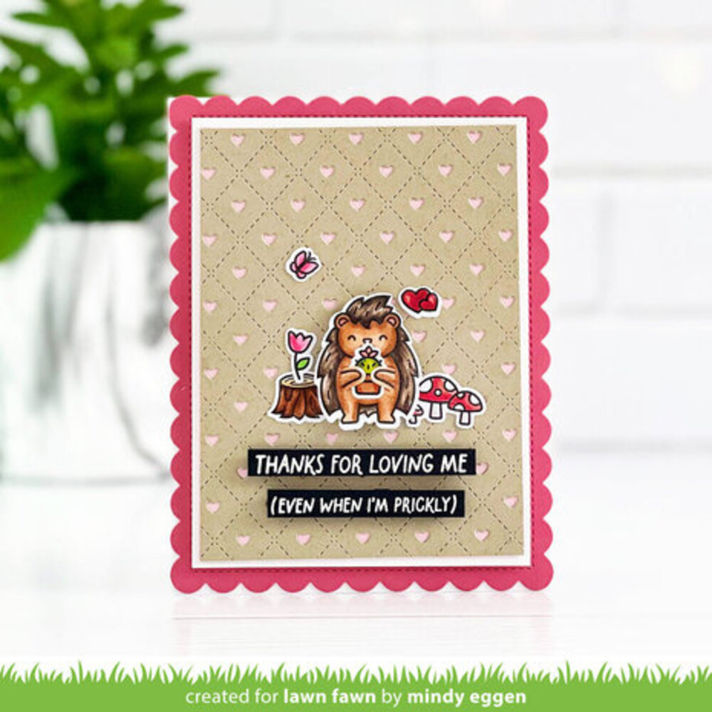 Lawn Fawn Porcu-pine for You Add-On Clear Stamps (LF3301) Lawn Fawn Porcu-pine for You Add-On Clear Stamps (LF3301)
