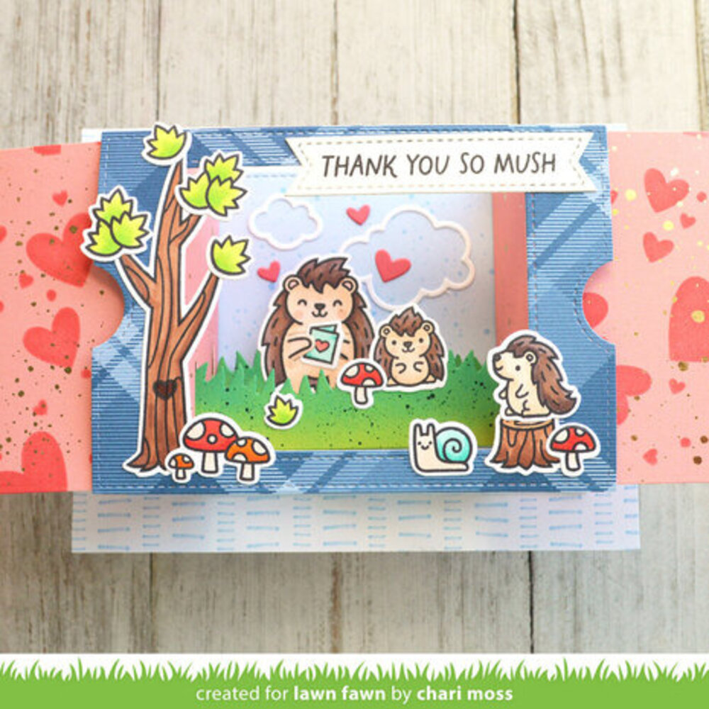 Lawn Fawn Porcu-pine for You Add-On Clear Stamps (LF3301) Lawn Fawn Porcu-pine for You Add-On Clear Stamps (LF3301)