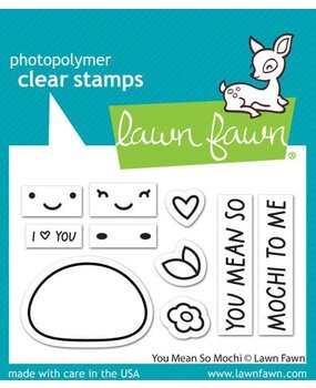Lawn Fawn You Mean So Mochi Clear Stamps (LF3307)