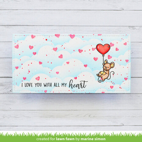 Lawn Fawn All My Heart Clear Stamps (LF3017) Lawn Fawn All My Heart Clear Stamps (LF3017)