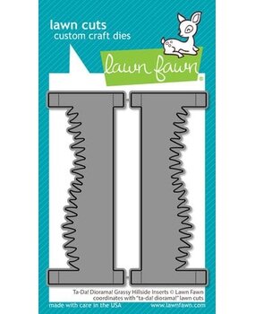 Lawn Fawn Ta-Da! Diorama! Grassy Hillside Inserts Dies (LF3313)