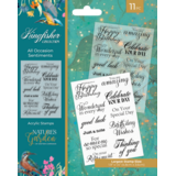 Crafter's Companion Kingfisher Collection Clear Stamps All Occasion Sentiments (NG-KF-CA-ST-AOS)