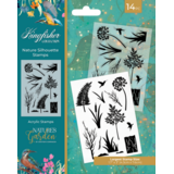Crafter's Companion Kingfisher Collection Clear Stamps Nature Silhouette (NG-KF-CA-ST-NASS)