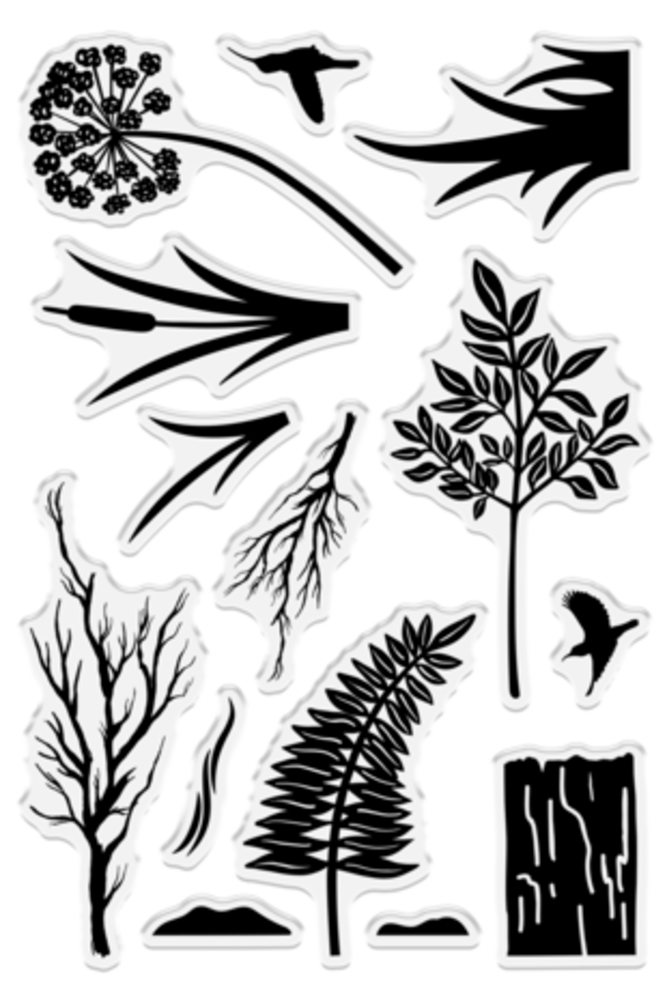 Crafter's Companion Kingfisher Collection Clear Stamps Nature Silhouette (NG-KF-CA-ST-NASS) Crafter's Companion Kingfisher Collection Clear Stamps Nature Silhouette (NG-KF-CA-ST-NASS)