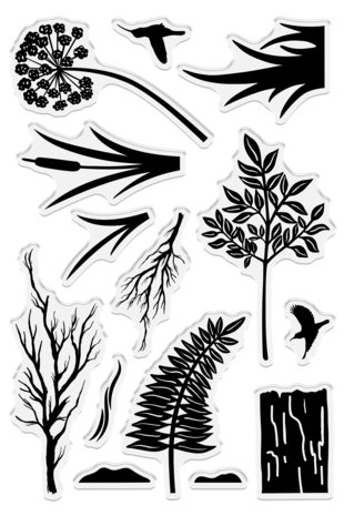 Crafter's Companion Kingfisher Collection Clear Stamps Nature Silhouette (NG-KF-CA-ST-NASS) Crafter's Companion Kingfisher Collection Clear Stamps Nature Silhouette (NG-KF-CA-ST-NASS)