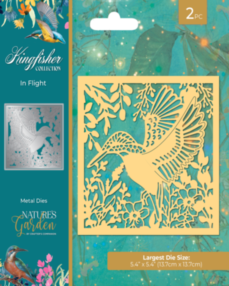 Crafter's Companion Kingfisher Collection In Flight Die (NG-KF-MD-INFL) Crafter's Companion Kingfisher Collection In Flight Die (NG-KF-MD-INFL)