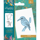 Crafter's Companion Kingfisher Collection Stamp & Die Blue Lightning (NG-KF-STD-BLLI)