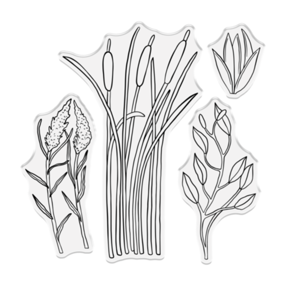 Crafter's Companion Kingfisher Collection Stamp & Die River Reeds (NG-KF-STD-RIRE) Crafter's Companion Kingfisher Collection Stamp & Die River Reeds (NG-KF-STD-RIRE)