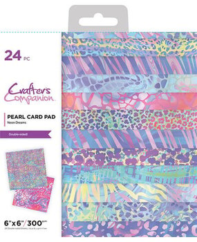 Crafter's Companion Neon Dreams 6x6 Inch Paper Pad (CC-PAD6-NEDR)
