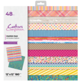 Crafter's Companion All Occasion Patterns 12x12 Inch Paper Pad (CC-PAD12-AOPAT)