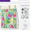 Crafter's Companion Floral Collage Clear Stamp & Mask Exquisite Echinacea (CC-CA-ST-EXECH) Crafter's Companion Floral Collage Clear Stamp & Mask Exquisite Echinacea (CC-CA-ST-EXECH)