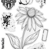 Crafter's Companion Floral Collage Clear Stamp & Mask Exquisite Echinacea (CC-CA-ST-EXECH) Crafter's Companion Floral Collage Clear Stamp & Mask Exquisite Echinacea (CC-CA-ST-EXECH)