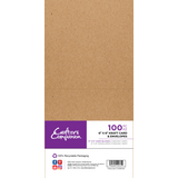 Crafter's Companion Card & Envelopes 6x6 Inch Kraft (100pcs) (CC-KCBEN-6X6)