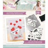 Crafter's Companion Letters from The Heart Lace Envelope Stamp & Die (S-LFTH-STD-LACE)