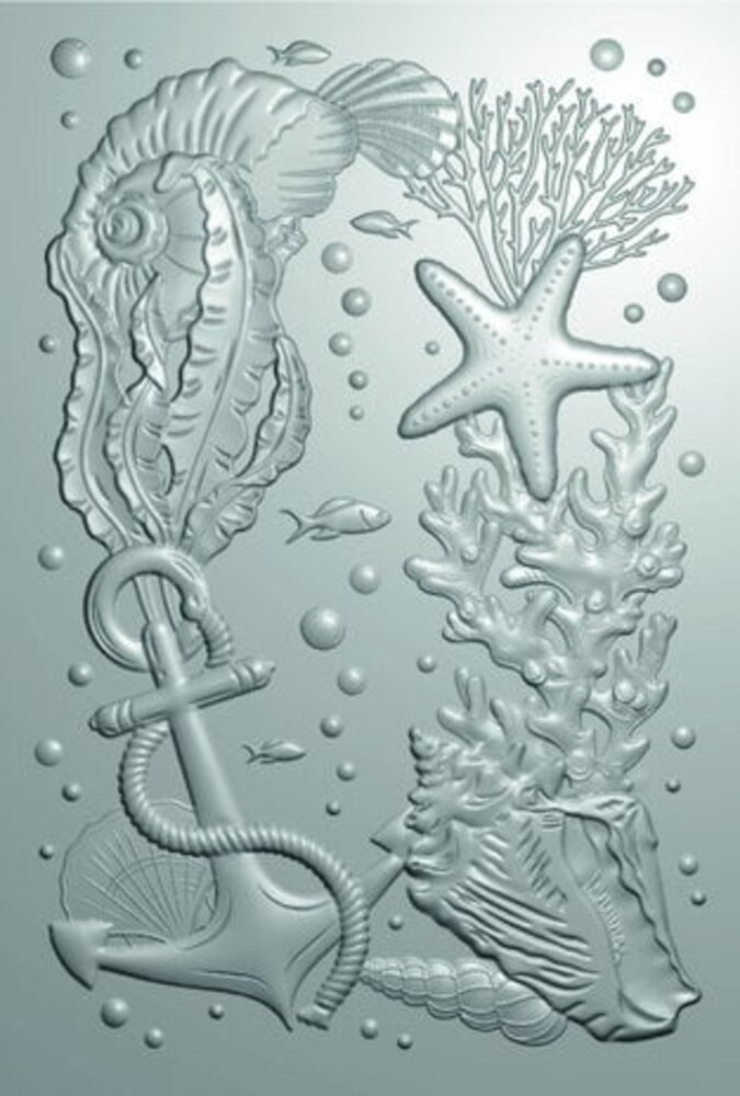 Gemini Coral Reef 3D Embossing Folder & Die (GEM-3DEF4-MD-CORE) Gemini Coral Reef 3D Embossing Folder & Die (GEM-3DEF4-MD-CORE)