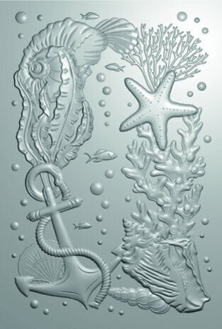 Gemini Coral Reef 3D Embossing Folder & Die (GEM-3DEF4-MD-CORE) Gemini Coral Reef 3D Embossing Folder & Die (GEM-3DEF4-MD-CORE)