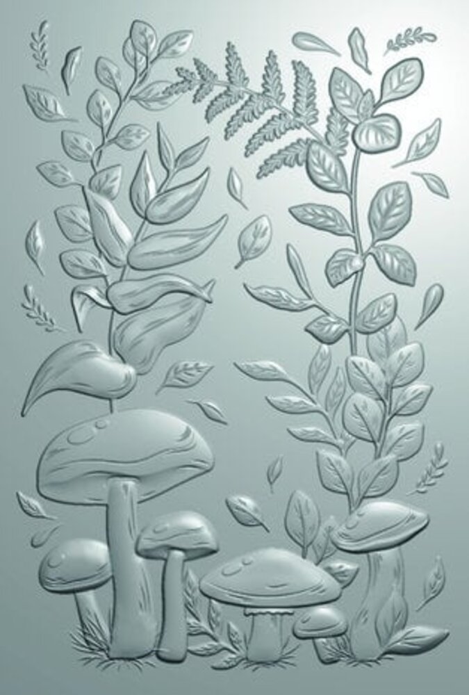 Gemini Woodland Foliage 3D Embossing Folder & Die (GEM-3DEF4-MD-WOFO) Gemini Woodland Foliage 3D Embossing Folder & Die (GEM-3DEF4-MD-WOFO)