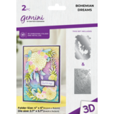 Gemini Bohemian Dreams 3D Embossing Folder & Die (GEM-3DEF4-MD-BODR)
