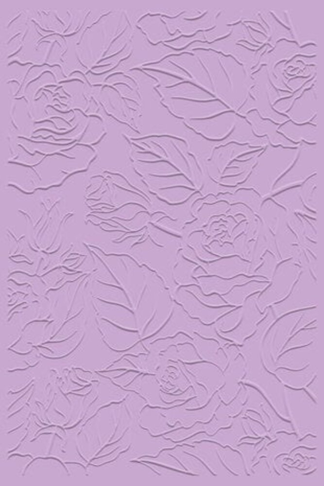 Gemini Illustrated Embossing Folder Garden Rose (GEM-EF4-GARO)