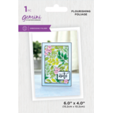 Gemini Illustrated Embossing Folder Flourishing Foliage (GEM-EF4-FLFO)
